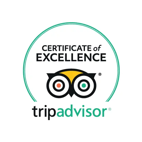 TripAdvisor Certificate of Excellence